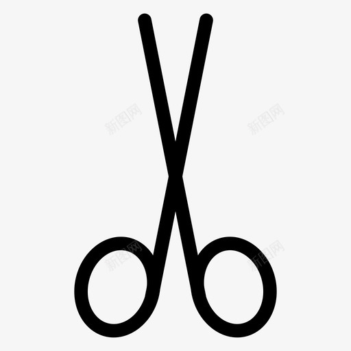 剪刀理发师商务图标svg_新图网 https://ixintu.com 剪刀 商务 理发 理发师 美容和水疗系列图标第1卷
