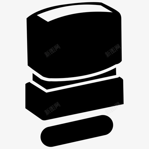 盖章接受批准图标svg_新图网 https://ixintu.com 商业融资 批准 接受 有效 盖章