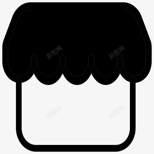 商铺2svg_新图网 https://ixintu.com 商铺2