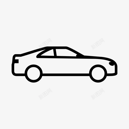 跑车汽车快车图标svg_新图网 https://ixintu.com 快车 汽车 跑车 车辆 速度