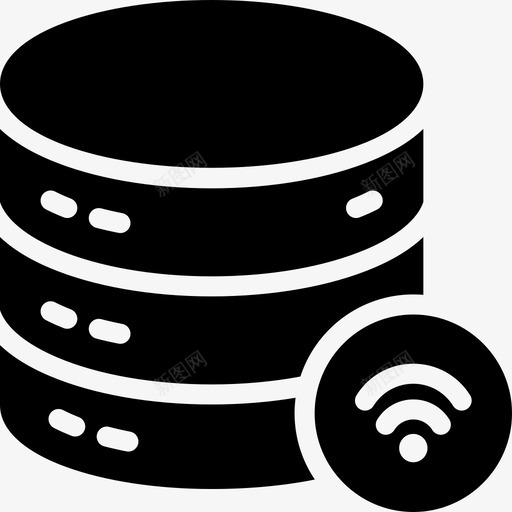 信号数据库代理存储图标svg_新图网 https://ixintu.com 代理 信号数据库 存储 数据库卷3字形