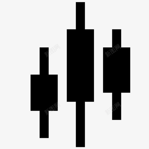 天天k线svg_新图网 https://ixintu.com 天天k线 iconfont-kongjiankxiantu