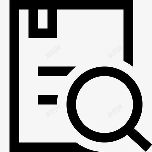 金融图标_日志查询 svg_新图网 https://ixintu.com 金融图标_日志查询