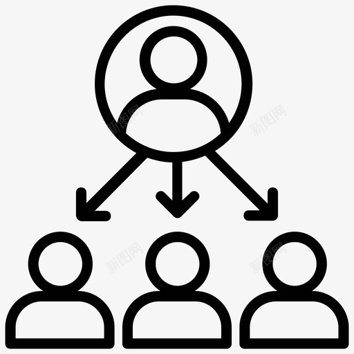 合作伙伴商业伙伴投资者图标svg_新图网 https://ixintu.com 利益相关者 合作伙伴 商业伙伴 投资者 股东 项目管理线图标