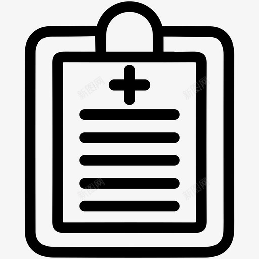 医疗报告注释处方图标svg_新图网 https://ixintu.com 医疗保健 医疗报告 处方 注释
