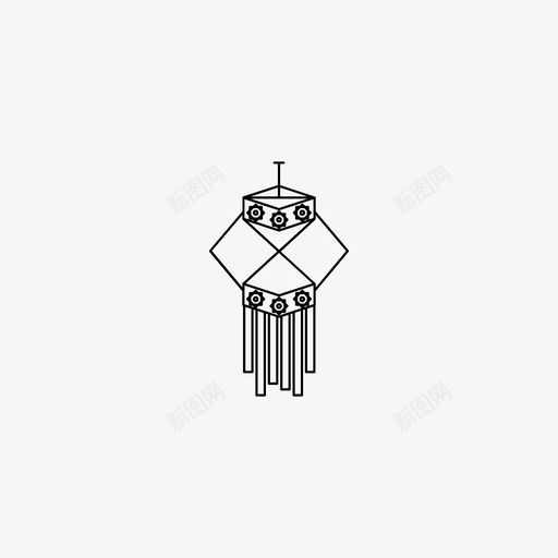 康迪尔装饰品排灯节图标svg_新图网 https://ixintu.com 康迪尔 排灯节 灯 节日 装饰品