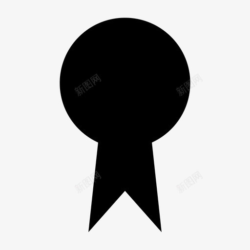 丝带奖项证书图标svg_新图网 https://ixintu.com 丝带 奖项 文件 文凭 证书 队形