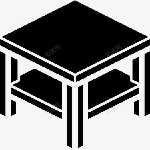桌子家具房子图标svg_新图网 https://ixintu.com 家具 房子 桌子