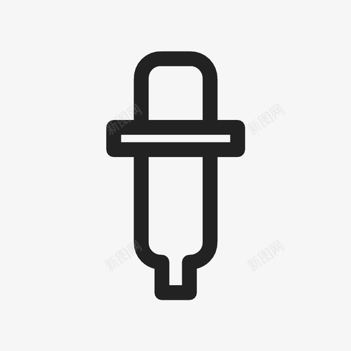 滴管针剂医疗图标svg_新图网 https://ixintu.com 医疗 医疗工具 滴管 针剂