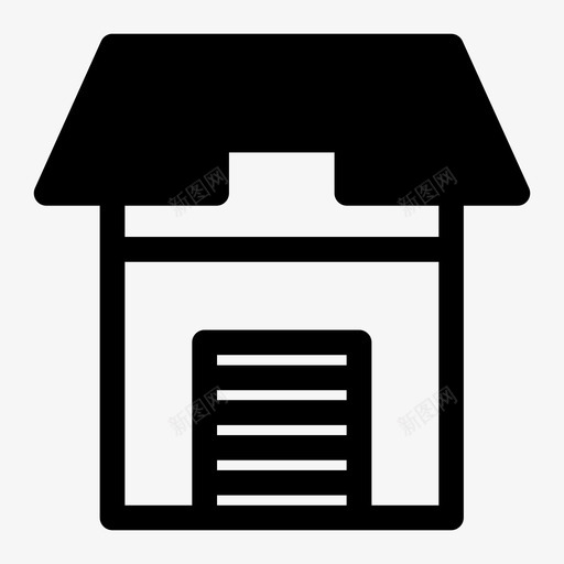 大厦公司大厦物业图标svg_新图网 https://ixintu.com 公司大厦 办公楼 大厦 物业 现代大厦