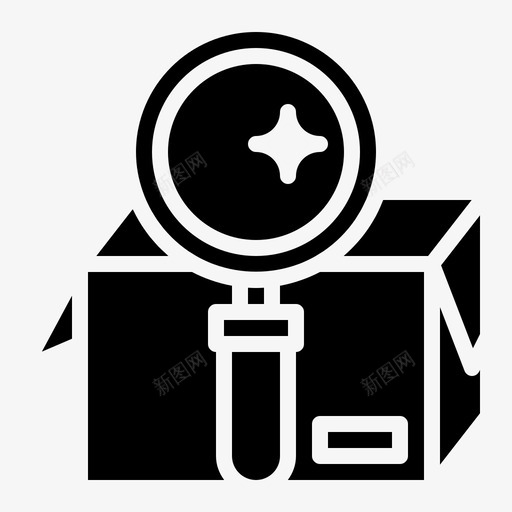 质量控制检查包装图标svg_新图网 https://ixintu.com 包装 商业和财务字形 检查 质量控制