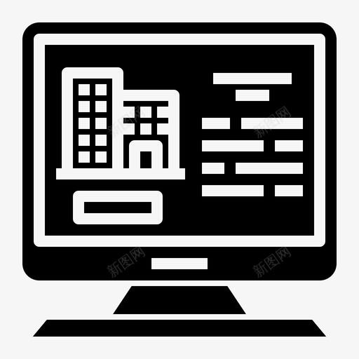 公司简介业务数据图标svg_新图网 https://ixintu.com 业务 业务和财务字形 公司简介 数据 网站