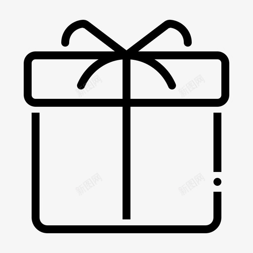 礼物生日庆祝图标svg_新图网 https://ixintu.com 圣诞节 庆祝 排灯节 新年 生日 礼物