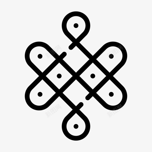 兰戈里庆典装饰图标svg_新图网 https://ixintu.com 兰戈里 印度教 庆典 排灯节 节日 装饰