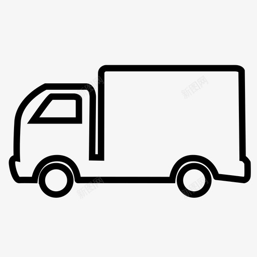 大型货车svg_新图网 https://ixintu.com 大型货车