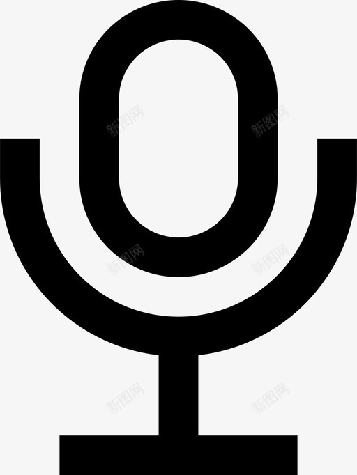 麦克风音频收音机图标svg_新图网 https://ixintu.com 录音 录音室 收音机 方形 音频 麦克风