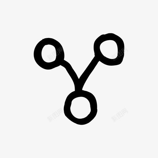 源叉涂鸦手绘图标svg_新图网 https://ixintu.com 手绘 手绘材料设计图标 涂鸦 源叉