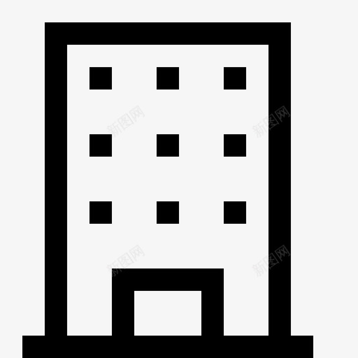 金融图标_办公场所 svg_新图网 https://ixintu.com 金融图标_办公场所