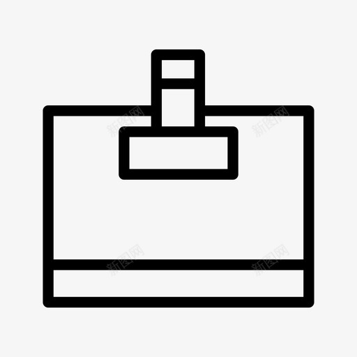 文件身份证报告图标svg_新图网 https://ixintu.com 报告 文件 身份证