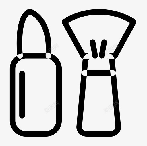 美妆(2)svg_新图网 https://ixintu.com 美妆(2)