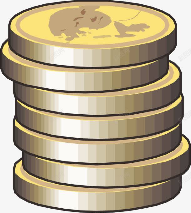 金币元素png免抠素材_新图网 https://ixintu.com png 体验金 元素 卡通 理财 金钱