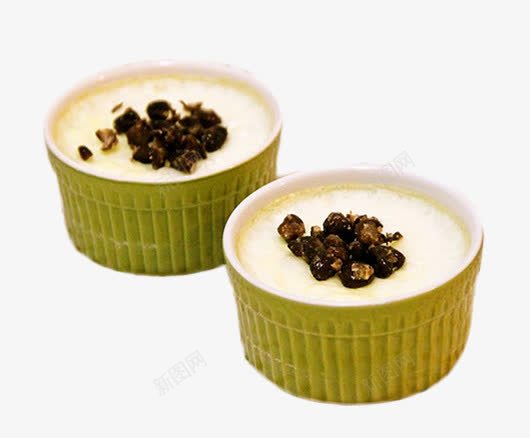 双皮奶png免抠素材_新图网 https://ixintu.com 健康食品 双皮奶 奶制品 果干