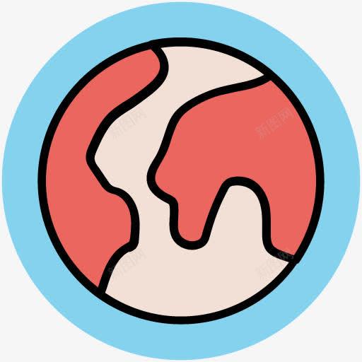 手绘旅行旅游地球png免抠素材_新图网 https://ixintu.com 创意 创意图片 卡通旅游 卡通旅行 可爱 图标 地球 旅行图标 标签