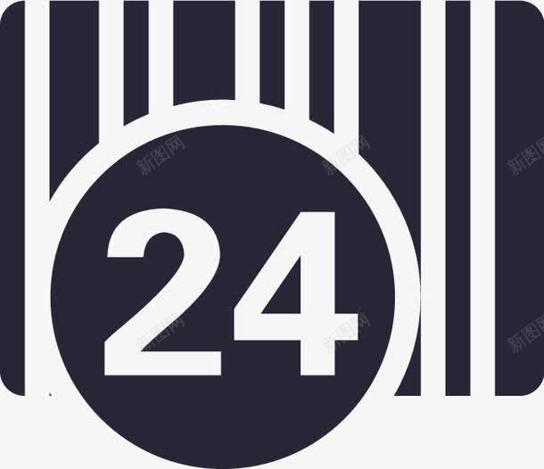 24条码png免抠素材_新图网 https://ixintu.com 24条码