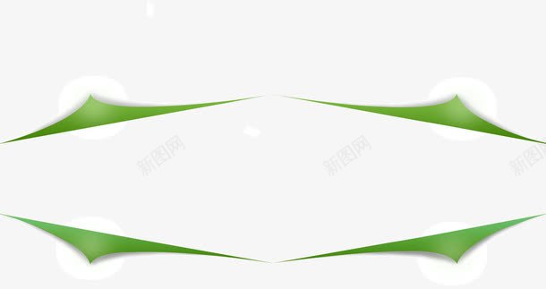 撕边撕开绿色png免抠素材_新图网 https://ixintu.com 撕开 撕边 绿色