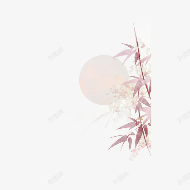 手绘唯美落花png免抠素材_新图网 https://ixintu.com 唯美 手绘落花 手绘风格 清新 粉色花卉 花卉 落花