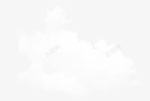 洁白云朵透明png免抠素材_新图网 https://ixintu.com 云朵 洁白 素材 透明