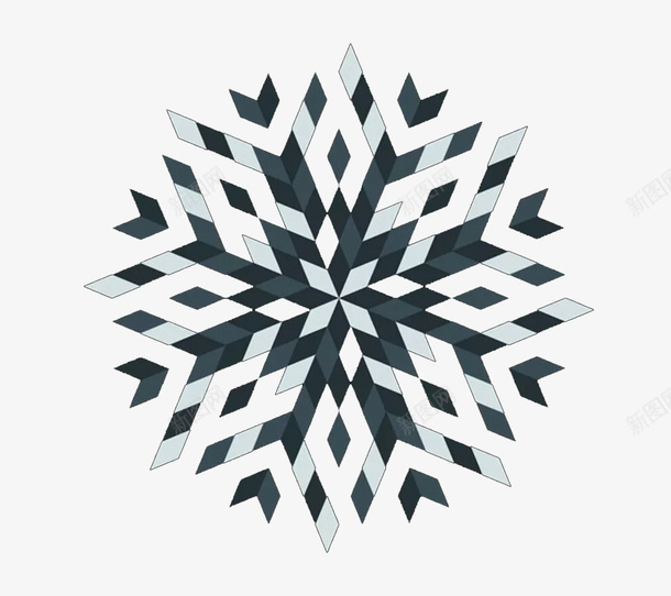 密集雪花形状png免抠素材_新图网 https://ixintu.com 密集 形状 雪图案 雪花