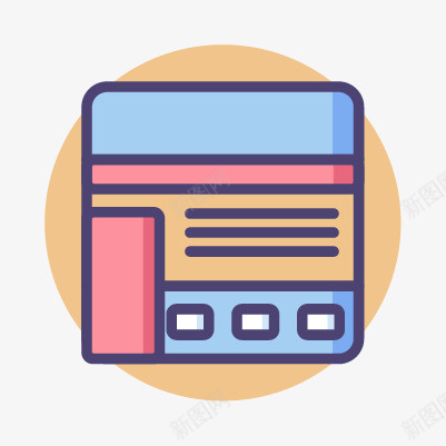 糖果色ICON图标99矢量图eps_新图网 https://ixintu.com icon icon图标 图标 图标元素 插画 糖果色 矢量图