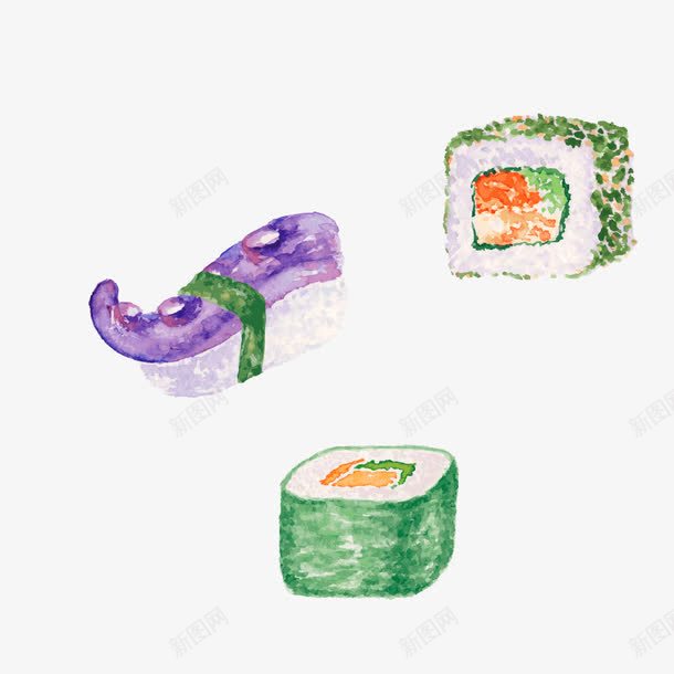 日料寿司png免抠素材_新图网 https://ixintu.com 寿司 日料 食物