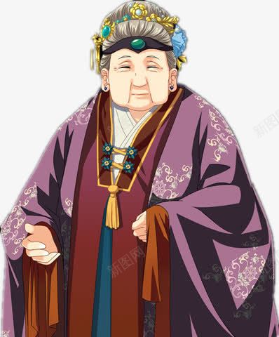 卡通古风卡通小人png免抠素材_新图网 https://ixintu.com 人物漫画 人物素描 卡通小人图案 手绘人物 漫画 装饰
