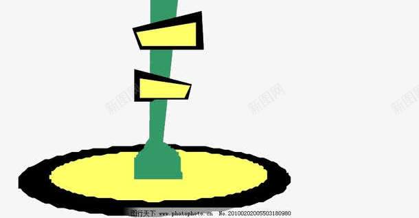 手绘路边街灯png免抠素材_新图网 https://ixintu.com 手绘 灯 电线杆