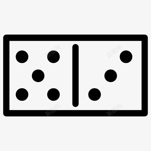 多米诺图标png_新图网 https://ixintu.com