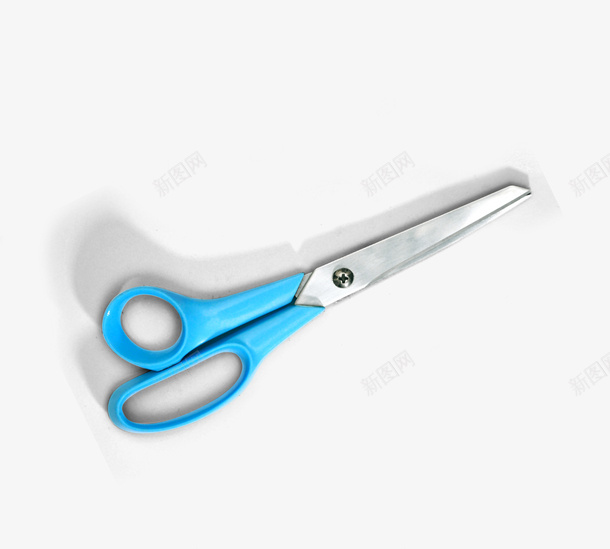 一把剪刀png免抠素材_新图网 https://ixintu.com 产品实物 办公 工具 用品 蓝色
