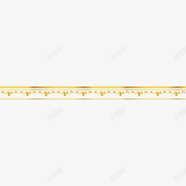 金丝边线png免抠素材_新图网 https://ixintu.com 金丝 金丝图案 金丝带 金丝边线