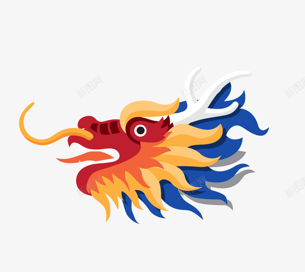 二月二龙抬头卡通装饰中国龙海报png免抠素材_新图网 https://ixintu.com 二月二龙抬头 二月二龙抬头卡通装饰中国龙海报设计免费下载 二月二龙抬头节日宣传海报 卡通古典手绘中国龙插画 手绘中国龙 龙 龙的形态装饰设计