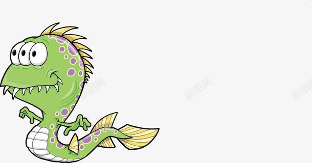 外星生物png免抠素材_新图网 https://ixintu.com 卡通 可怕的生物 外星 生物