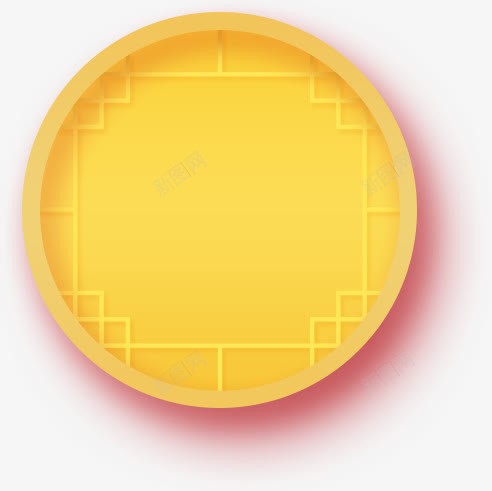 发光黄色圆形卡通效果png免抠素材_新图网 https://ixintu.com 卡通 发光 圆形 效果 黄色