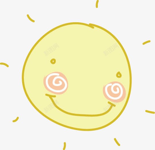 可爱小太阳卡通png免抠素材_新图网 https://ixintu.com 卡通 可爱 太阳