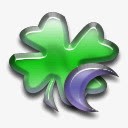 果冻壮植物叶图标png_新图网 https://ixintu.com 果冻壮植物叶图标下载