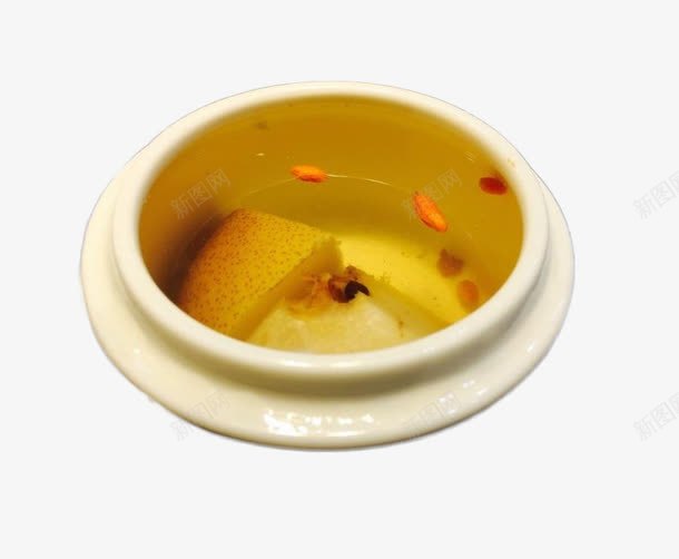 清蒸雪梨片png免抠素材_新图网 https://ixintu.com 健康食品 冰糖雪梨 生津解渴 美味的 雪梨汁