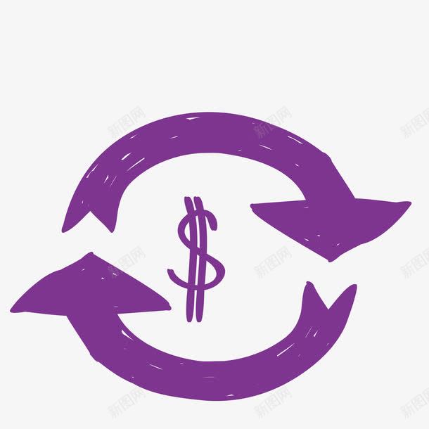 转换指引线条图标png_新图网 https://ixintu.com 图案 指引 指引线 箭头 线条 转换