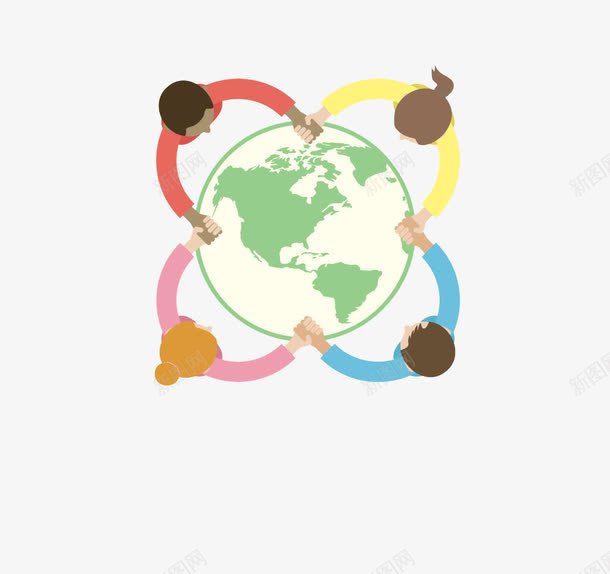世界各地年轻人手拉手png免抠素材_新图网 https://ixintu.com 世界 友谊 年轻人 手拉手 青年