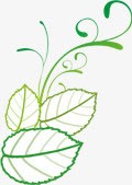 手绘绿草绿叶装饰png免抠素材_新图网 https://ixintu.com 手绘 绿叶 绿草 装饰