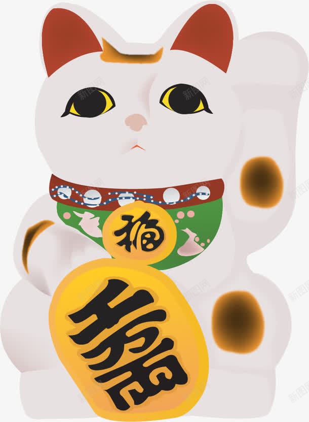 手绘招财猫png免抠素材_新图网 https://ixintu.com 可爱 手绘 招财猫