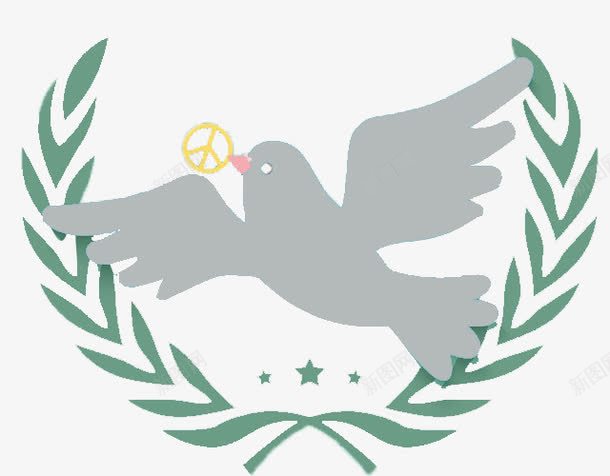 创意和平鸽png免抠素材_新图网 https://ixintu.com 免费 创意 创意和平鸽免抠